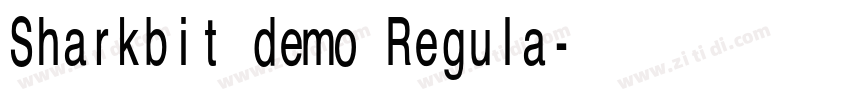 Sharkbit demo Regula字体转换